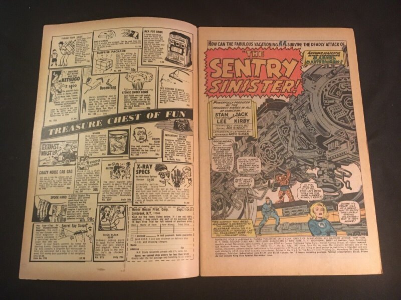 THE FANTASTIC FOUR #64 VG+/F- Condition