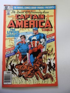 Captain America #255 (1981) VF Condition
