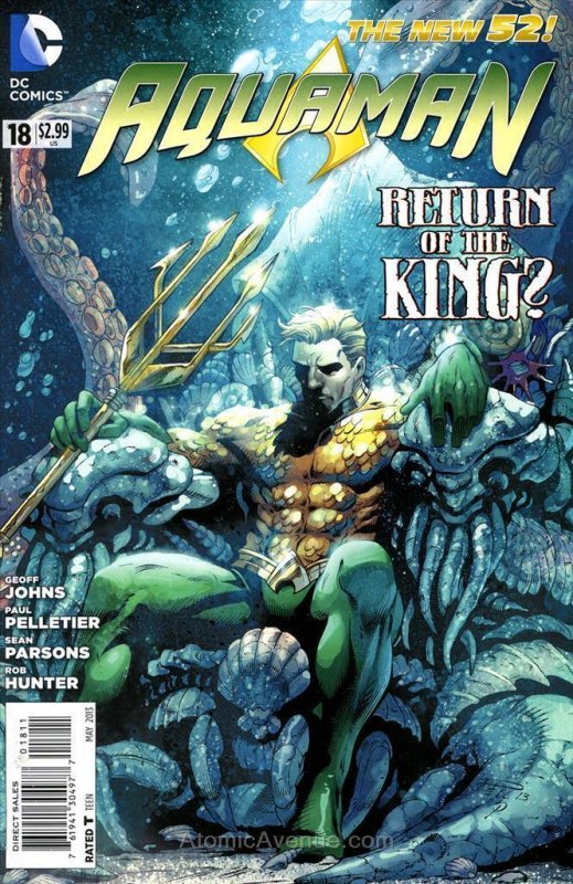 Aquaman (7th Series) #18 VF/NM; DC | we combine shipping 