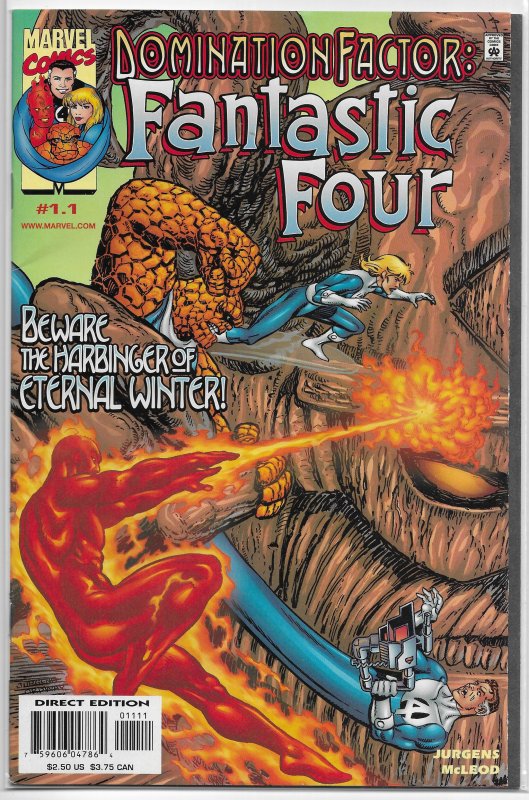 Domination Factor  : Fantastic Four   #1 FN/VF (1.1)