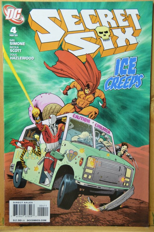 Secret Six #4 (2009) Ice Creeps !