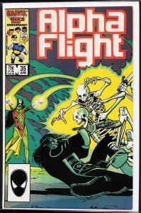 Alpha Flight #35 (1986) Alpha Flight