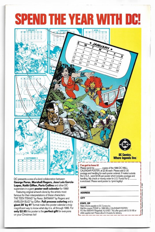 Infinity, Inc. #23 (1986) VF-NM    McFarlane