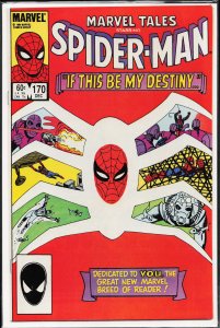 Marvel Tales #170 (1984) Spider-Man