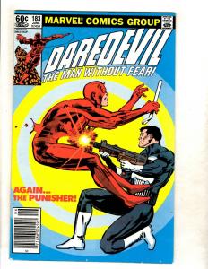 Daredevil # 183 NM- Marvel Comic Book Punisher Elektra Defenders Bullseye JL15