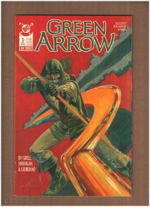Green Arrow #3 DC Comics 1988 Mike Grell VF/NM 9.0
