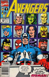 Avengers, The #329 (Newsstand) FN ; Marvel | Rage joins the team