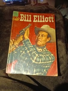 WILD BILL ELLIOTT #15 DELL COMICS GOLDEN AGE WESTERN PHOTO COVER