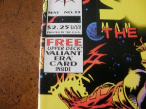 7 Valiant SOLAR MAN OF THE ATOM Comic Book: #26 #27 #29 #31 #33 w/ card #34 #35