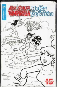Red Sonja and Vampirella Meet Betty and Veronica #1 Cover H (2019) Vampirella