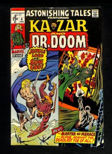 Astonishing Tales #4 Ka-Zar Doctor Doom!