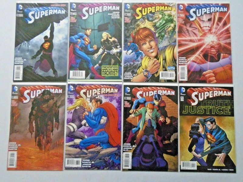 Superman lot #2-48 46 different some variants w/o #36,40,41 avg 8.0 VF (2011)