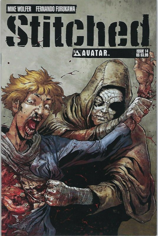 STITCHED # 14 !!!    AVATAR PRESS   !!!  VF/NM 