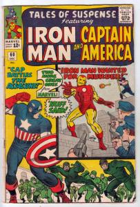 Tales of Suspense #60 (Dec-64) FN Affordable-Grade Iron Man, Captain America