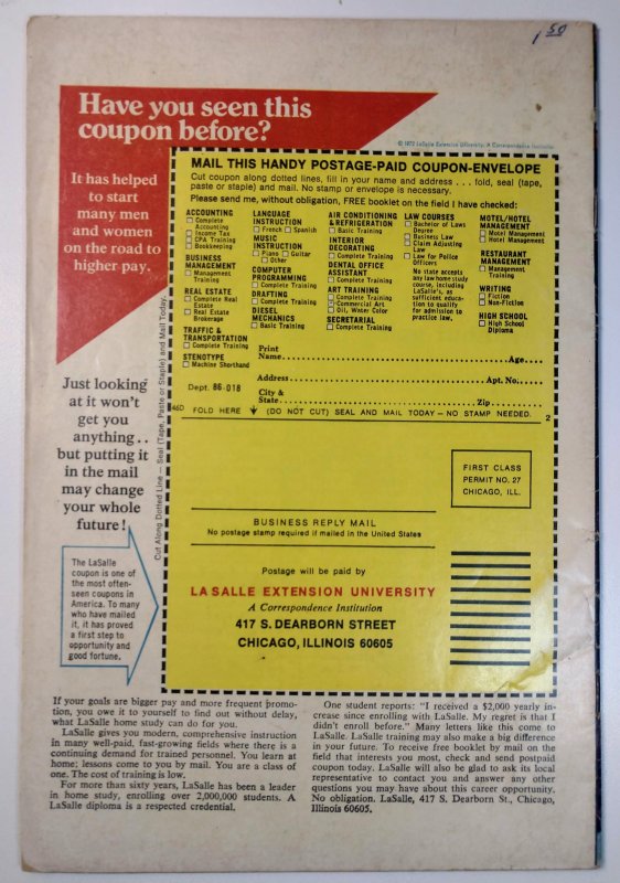 The Frankenstein Monster #2 (5.0, 1973)