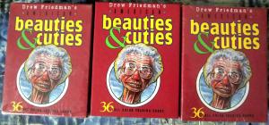 Beauties and Cuties by Drew Friedman Wholesale Lot (x3) All Factory Sealed NIB