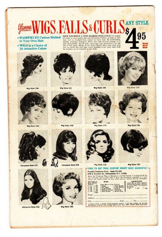 YOUNG ROMANCE #188 comic book 1972-DC COMICS--DAYDREAMS LIE