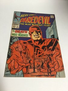 Daredevil 41 Fn Fine 6.0 Marvel Comics Silver Age