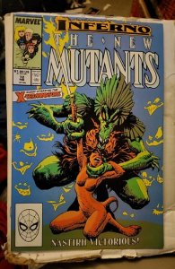 The New Mutants #72 Direct Edition (1989) b1
