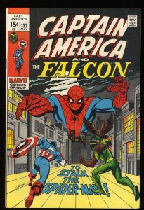 Captain America #137 Spider-Man and Falcon Appearance!