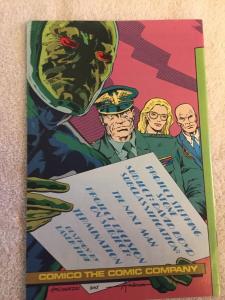 NEXT MAN--VOL.-1--#1 / 1986 / COMICO PUBLISHING/ VF+/NM-