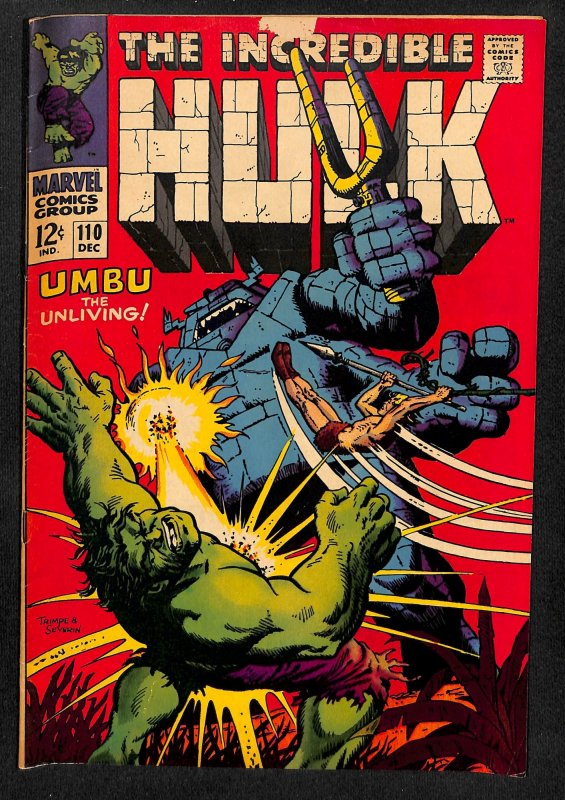 The Incredible Hulk #110 (1968)