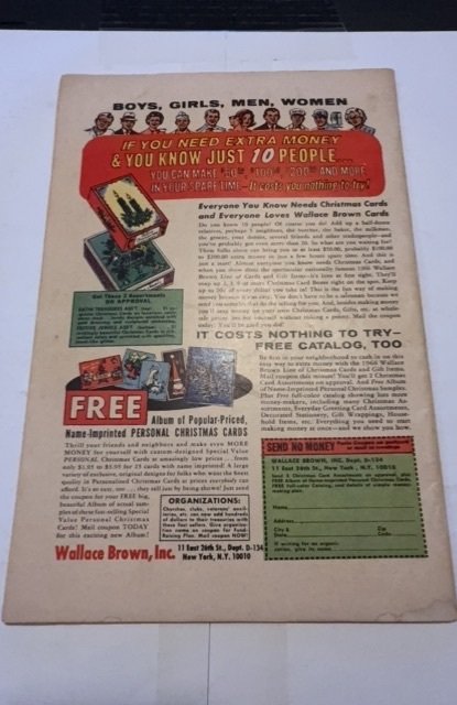 Fantastic Four #55 (1966) thing vs surfer -Kirby - light foxxing/Staing