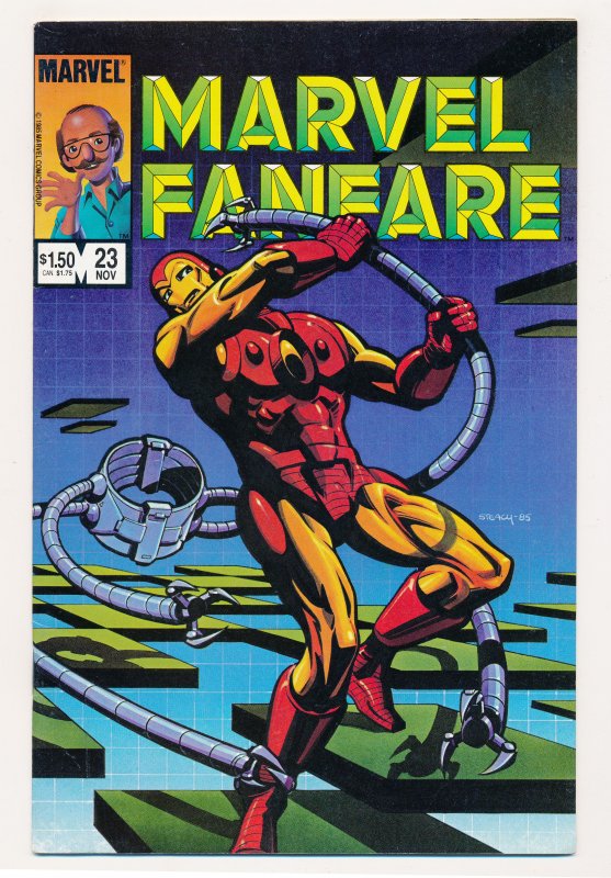 Marvel Fanfare (1982 1st Series) #22-23 VF Iron Man, Doctor Octopus