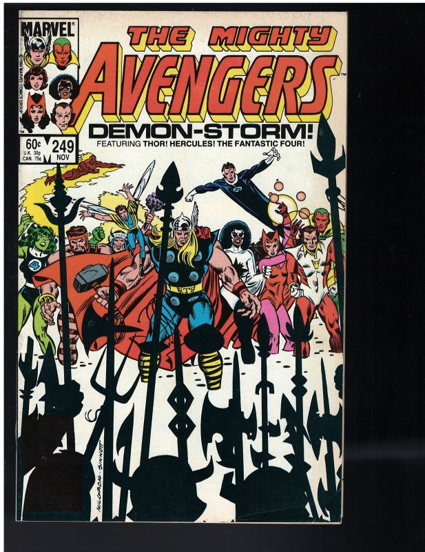 Avengers #249 (Marvel, 1984) VF/NM