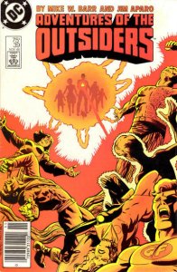 Adventures of the Outsiders, The #39 (Newsstand) VG ; DC | low grade comic Black