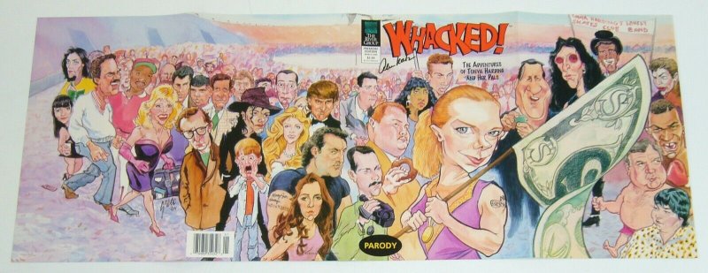 Whacked! #1 VF/NM; signed by Alan Katz with COA - Tonya Harding case parody 
