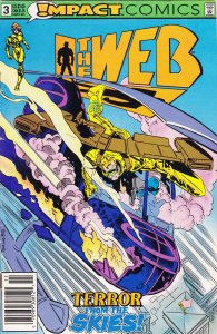 Web, The #3 (Newsstand) VG ; Impact | low grade comic