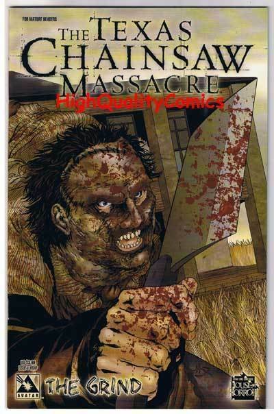 TEXAS CHAINSAW MASSACRE : GRIND #1, NM+, Wrap, Horror, 2006,more HorroR in store