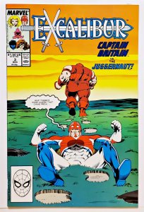 Excalibur #3 (Dec 1988, Marvel) 8.5 VF+