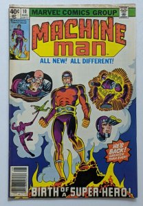 Machine Man #10 (Aug 1979, Marvel) VG 4.0 Origin Retold Steve Ditko cover & art