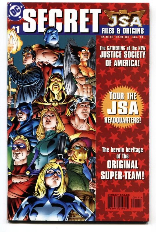 JSA Secret Files and Origins #1 Comic Book 1st Hawkgirl (Kendra Saunders)  NM-