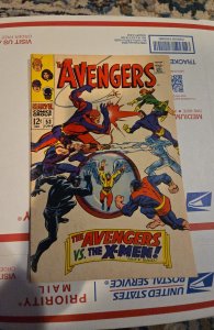 The Avengers #53 (1968) Avengers vs The classic xmen