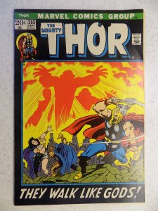 THE MIGHTY THOR # 203 MARVEL GODS JOURNEY ACTION ADVENTURE