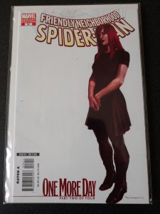 FRIENDLY NEIGHBORHOOD SPIDER-MAN #24 - WHITE VARIANT - MARVEL 2007