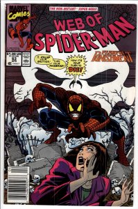 Web of Spider-Man #63 (1990) Spider-Man
