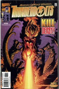 Thunderbolts #32 (1997 v1)Kurt Busiek Mark Bagley U.S. Agent VF