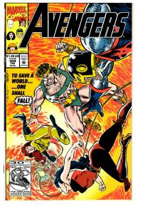 6 Avengers Marvel Comic Books # 359 360 361 362 368 369 Vision Nova Beast BH7