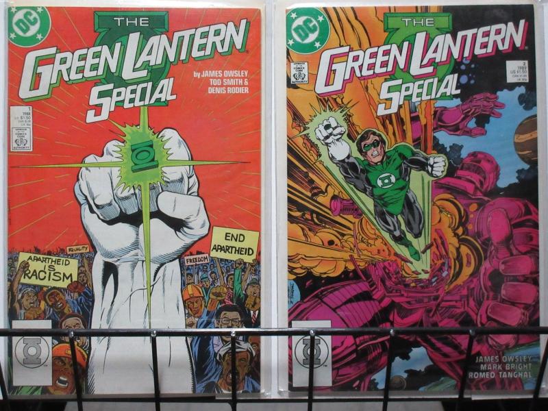 GREEN LANTERN SPECIAL (DC, 1988) #1-2 COMPLETE! VF-NM Wraps up Action Weekly