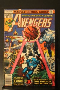 The Avengers #169 (1978) Mid-Grade FN  End Of The World! Wow!