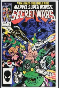 Marvel Super Heroes Secret Wars #6 (1984) Buckaroo Banzai [Key Issue]