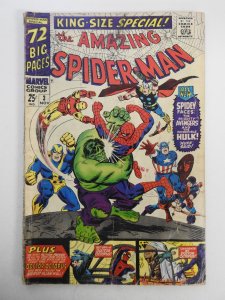 The Amazing Spider-Man Annual #3 (1966) Spidey Becomes an Avenger? Solid VG-