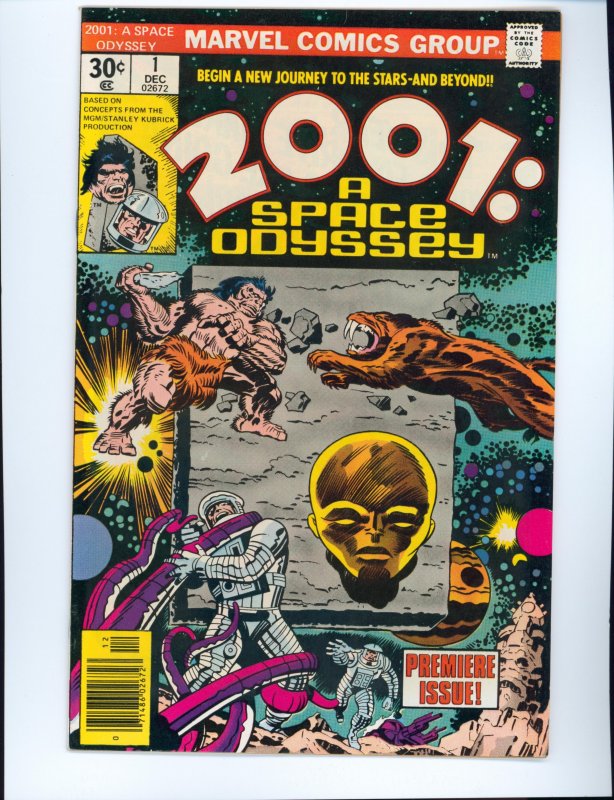 2001: A Space Odyssey #1 Jack Kirby script and art