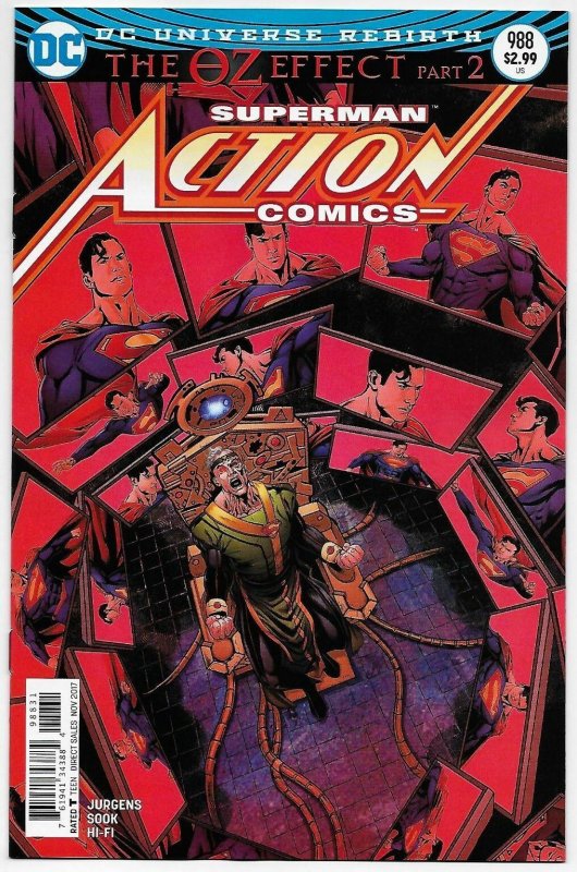 Action Comics #988 Rebirth Variant Cvr (DC, 2017) NM 