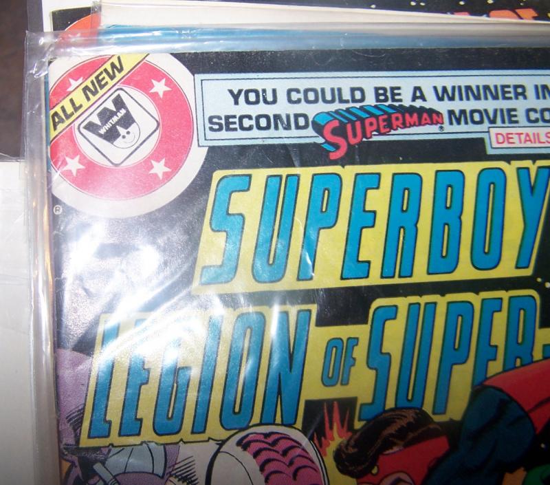 SUPERBOY AND THE LEGION OF SUPER HEROES # 247 DC 1979  WHITMAN VARIANT