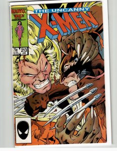 The Uncanny X-Men #213 (1987) X-Men [Key Issue]